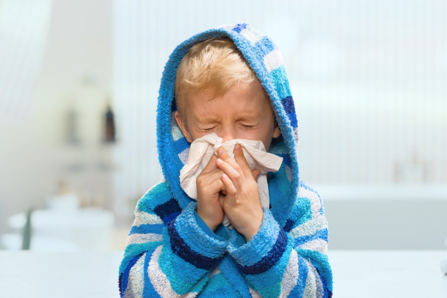 Насморк у ребенка